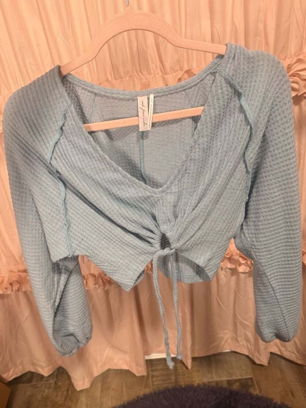 Out from under joey waffle knit v neck